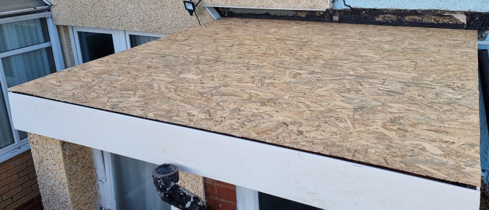 Guttering and fascia installation work
